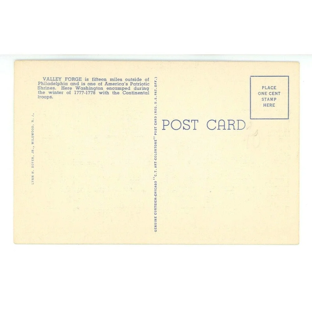 Tommy Hilfiger vintage postcard